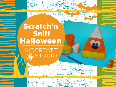 Kidcreate Studio - Denver South. Scratch N'Sniff Halloween Workshop (4-9 Years)